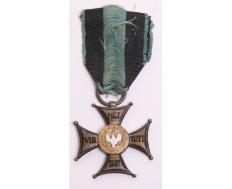 Rare Early Polish Virtuti Militari Awarded Posthumously to Sergeant Jozef Dylag 1st Legions Infantry Division during the 1919