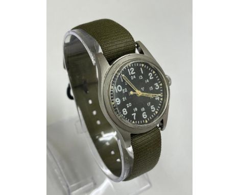 Vintage Military army issue Hamilton watch with original strap