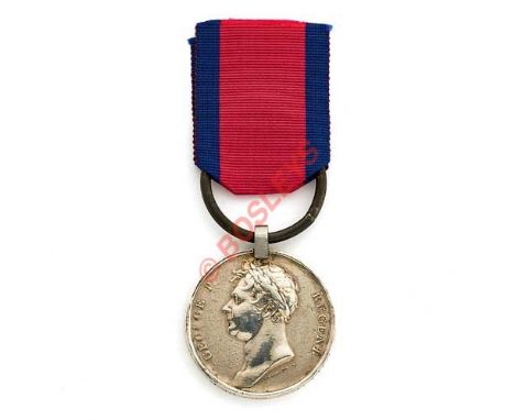 2nd Royal North British Dragoons Scots Greys  Waterloo Medal. Awarded to  “SERJEANT JOHN GILLES 2ND OR R. N. BRIT REG DRAG” P