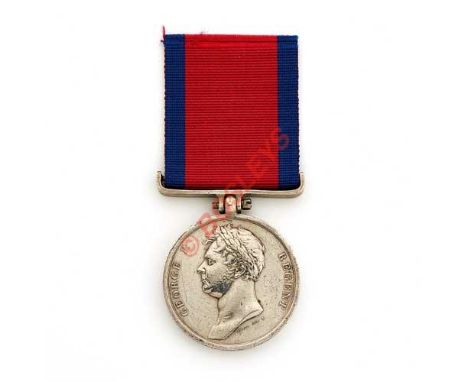  2nd Regiment of Light Dragoons King’s German Legion. Waterloo Medal. Awarded to “*CORP GEORGE FUCHS 2ND REG. LIGHT DRAG. K.G