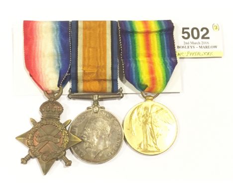 WW1 1st Bn Gordon Highlanders 1918 Spring Offensive Casualty Group of Three Medals. Awarded to “2287 PTE R SCOTT GORDONS”. Co