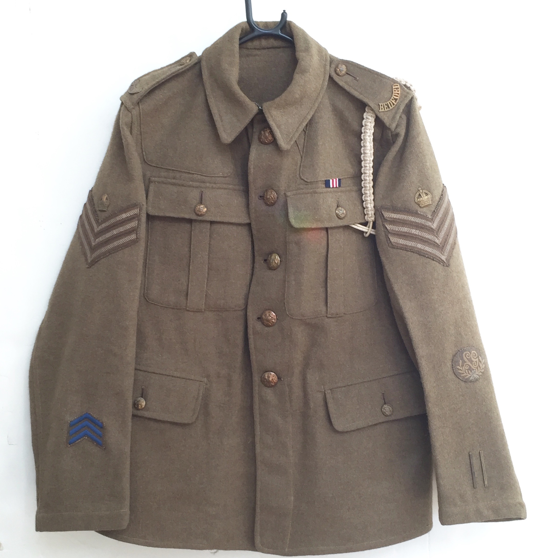 WW1 1902 Pattern Other Rank’s Trench Tunic. A good clean example of the ...