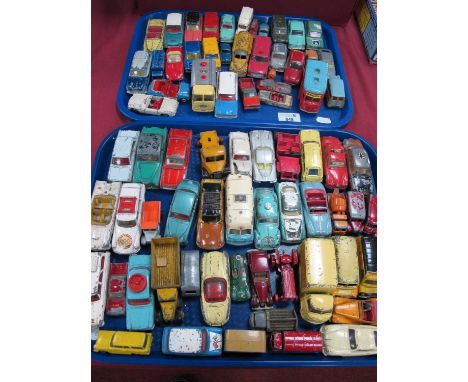 An Interesting Collection of Playworn Diecast Model Vehicles, by Corgi Toys, Dinky Toys, Spot-On, Matchbox, to include Smiths