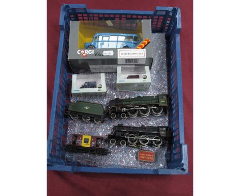 A Bachmann "OO" Gauge/4mm 4-6-0 "Rebuilt Patriot" Steam Locomotive with Six Wheel Tender, BR green "Planet" R/No. 45545. Plus