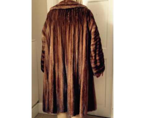 Vintage Russian mink coat slightly a/f