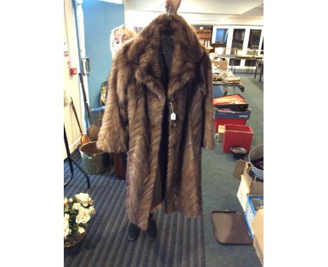Vintage mink coat by Gil Fourrures