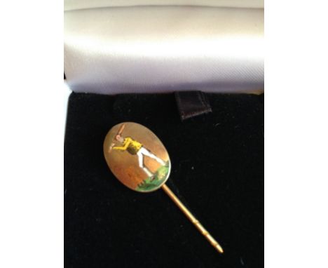 Cricketing stick pin