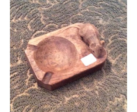 Vintage "Mouseman" ashtray