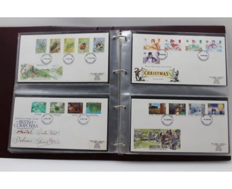 GB first day covers (56) 1983/1989, in fine cover album 