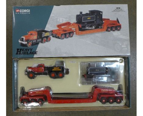 A Corgi Classics Heavy Haulage Annis & Co. set, 31007, boxed