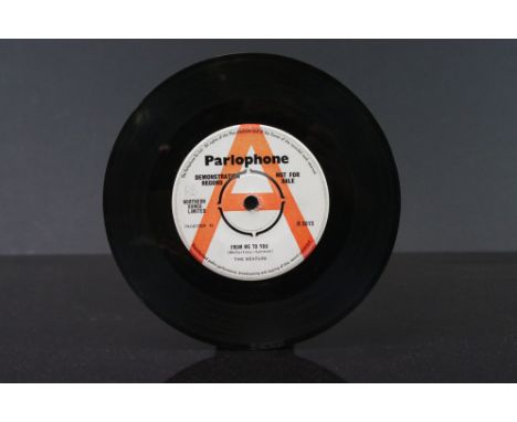 Vinyl - The Beatles From Me To You UK 7" Demo R 5015. Matrices 7XCE 17329-1N and 7XCE 17330-1N. MT JR stampers to both sides.