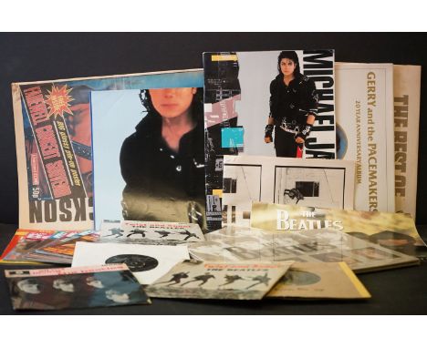 Memorabilia - 5 x The Beatles Monthly Book 1988 reprint, At Carnegie Hall magazine, 1997 calendars x 4. Michael Jackson World