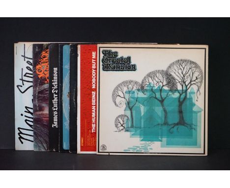 Vinyl - US Rock 7 LP's to include Main Street Self Titled (KST 5001), Joe Droukas Goodbye Joe Drake (SFS 801), James Luther D