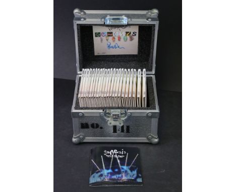 CD's - Genesis Turn It On Again Ltd Edition flight case box set No 141/250.  This collector's box set includes all 22 Genesis
