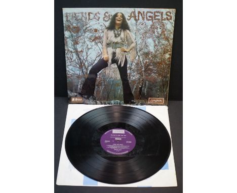 Vinyl - Psych - Martha Velez - Fiends &amp; Angels (1969, UK 1st pressing purple labels, London Records, SH-K 8395), Sleeve i