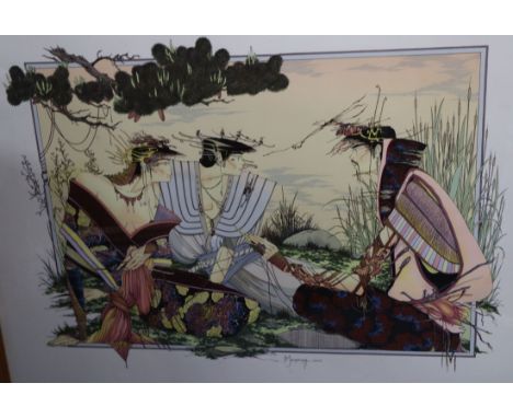 Graham Illingworth - The Compromise Reached - The Reality Murmurings, limited edition print, 70 x 85cm