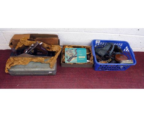Collection of tools to include old stove