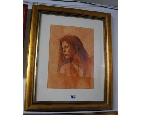 Water colour - Portrait by Mark Spain