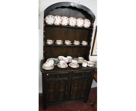 Ercol dome top oak dresser