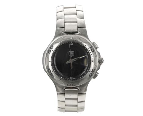 Tag Heuer Kirium Formula 1 digital/analogue stainless steel gentleman's wristwatch, reference no. CL111A-0, serial no. VV6xxx