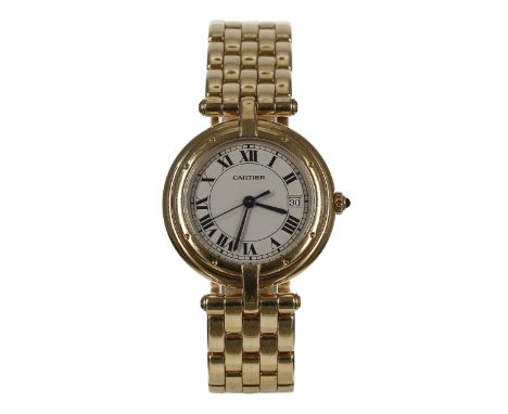 Cartier Panthére Vendóme Quartz 18ct lady's wristwatch, case no. 839640861, 104.3gm, 30mm (34)-Box and Papers - no.Movement -