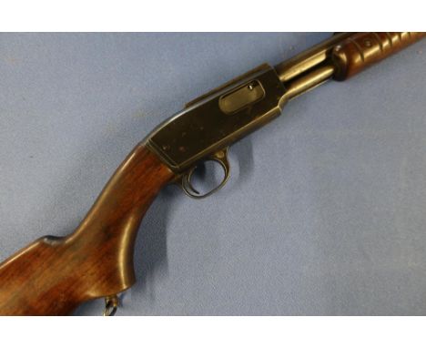 Winchester model 61 .22 compaction rifle for .22 S or LR, action marked R.B. Rodda &amp; Co, Calcutta, serial no. 40471 (sect