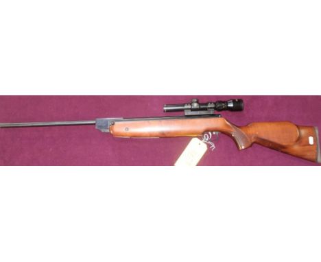 FAC Weihrauch ATK .22 break barrel air rifle fitted with Tasco 1.75-5 x 75 scope, serial No. 1413143 (section one cert requir