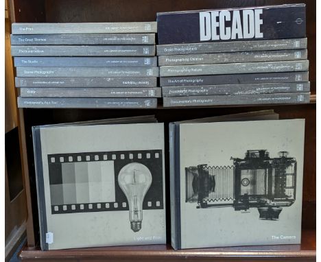 Sixteen volumes “Life Library of Photographs”, &amp; one volume “Decade” the definitive photographic history of the first dec
