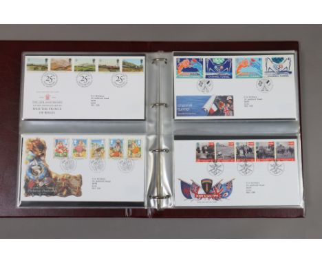 Approx. 265 GB First Day Covers, 1990-2015, including a few coin-covers, in three albums; &amp; another album of Malta FDC’s;