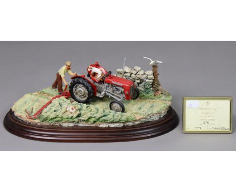 A Country Artists Limited Edition sculpture by Keith Sherwin titled “First Cut” (Ltd ed no 375/850), with certificate.