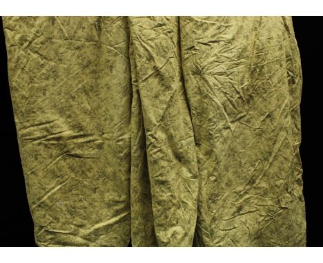 Textiles - a large pair of vintage Sanderson curtains, Birds Of A Feather, 1980; another pair similar