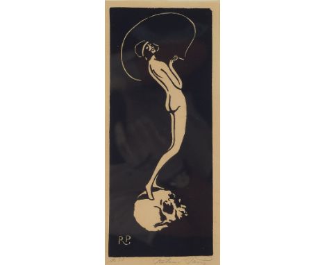 Roland Paris, 1894 Wien-1945 Swinemünde,  Karikaturist, Grafiker, Maler und Bildhauer, Studium am Bauhaus Weimar bei Henry va