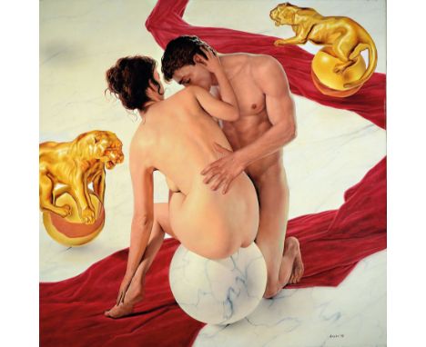 Rossin Ross Raitchev, geb. 1964 Russe/Bulgarien,  Studium an der Nationalen Kunsthochschule und der Kunstakademie in Sofia se