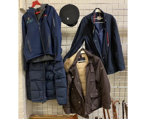 4 DESIGNER JACKETS &amp; HATS BUGATTI &amp; HACKETT ETC