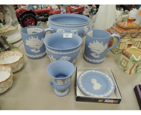 A selection of Wedgewood Jasperware