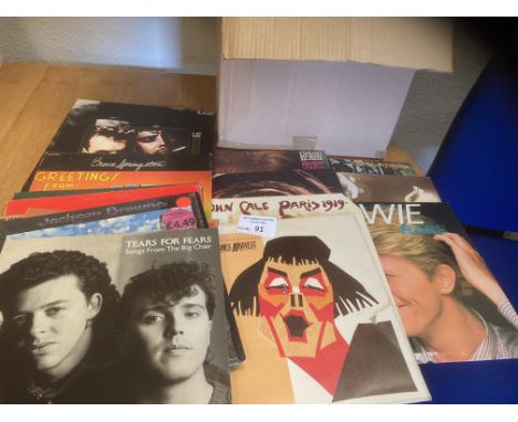 Records : 40 Classic Rock albums inc David bowie, Rolling Stones, U2 etc