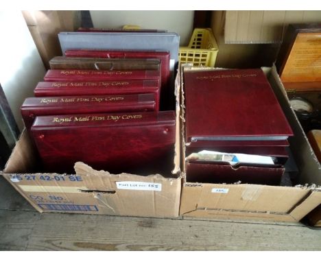A large quantity of Royal Mail First Day Covers, the majority in albums.