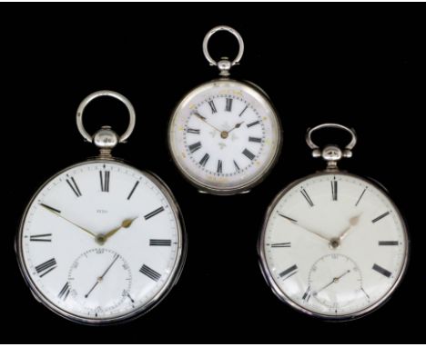 A William IV silver cased pocket watch by Massey &amp; Windham, 78 Cornhill and 4 Birchin Lane, London, No. 1770, the white e