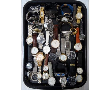 SELECTION OF LADIES AND GENTLEMEN'S WRISTWATCHESincluding Sekonda, Emporio Armani, Karl Lagerfeld, Lorus, Pulsar, Tissot, Sei