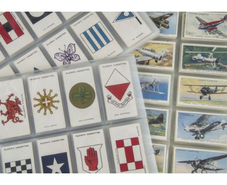 Cigarette Cards, Players, a selection of sets to include Army Corps & Divisional Signs 1914-1916 A and 2nd Series, Aircraft o