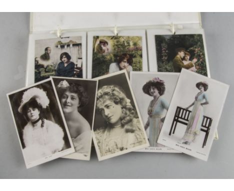 Postcards, a selection of eight modern albums containing approx 650 Edwardian cards inc, Staffordshire, Warwickshire, Scenic 