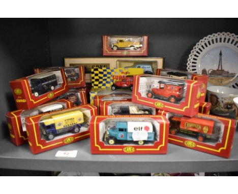 A selection of die cast model toy cars by Corgi Cameo