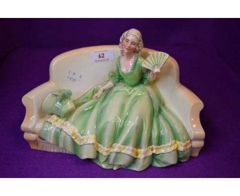An art deco figure study by Katzhutte of a reclining lady
