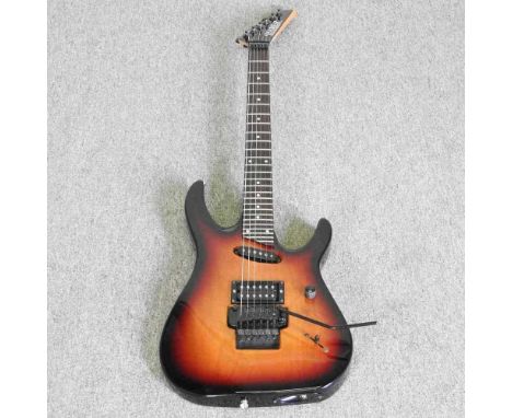 A Hamer Californian electric guitar