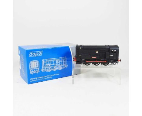 A Dapol O Gauge model train, diesel electric locomotive, Charlie BR, boxed