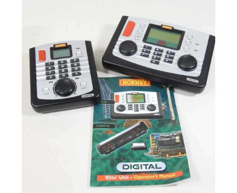 A Hornby Digital Elite R8214 controller, with manual, together with an R81213 controller, both unboxedThese have been tested 
