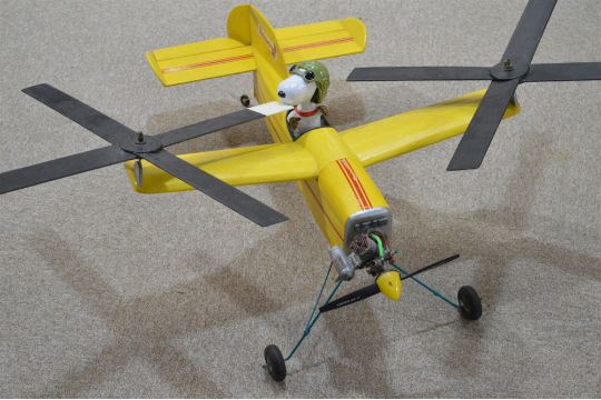 snoopy rc plane