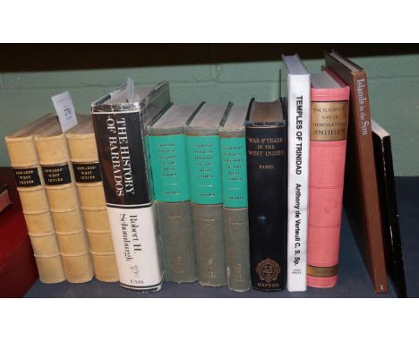 Edwards (Bryan), The History ... of the British Colonies In the West Indies, 1801, 3 vols., lacking maps, later cloth; Southe