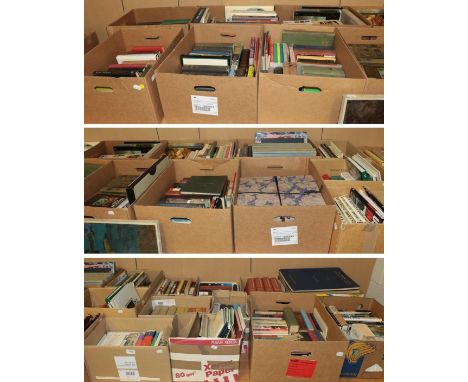 Quantity of books on various topics, especially history, travel and literature (with a number of modern first editions)