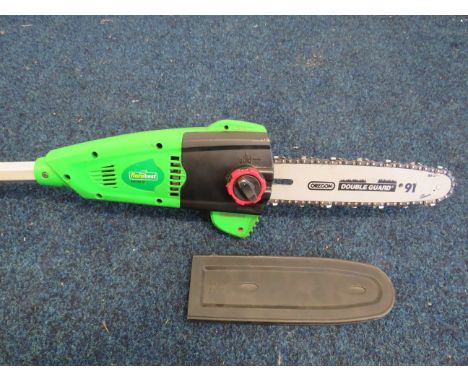 Electric Long handled Chainsaw with Guard in working order by flora Best. See photos. 